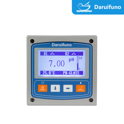 Online PH / ORP Controller With RS485 Two Relays For Sewage Or Drinking Water