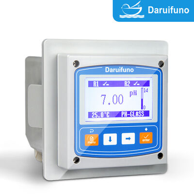 RS485 Modbus RTU pH ORP কন্ট্রোলার ডুয়াল 4-20mA আউটপুট এবং IP66 প্যানেল মাউন্ট সহ অনলাইন pH ORP অ্যানালাইজারের জন্য